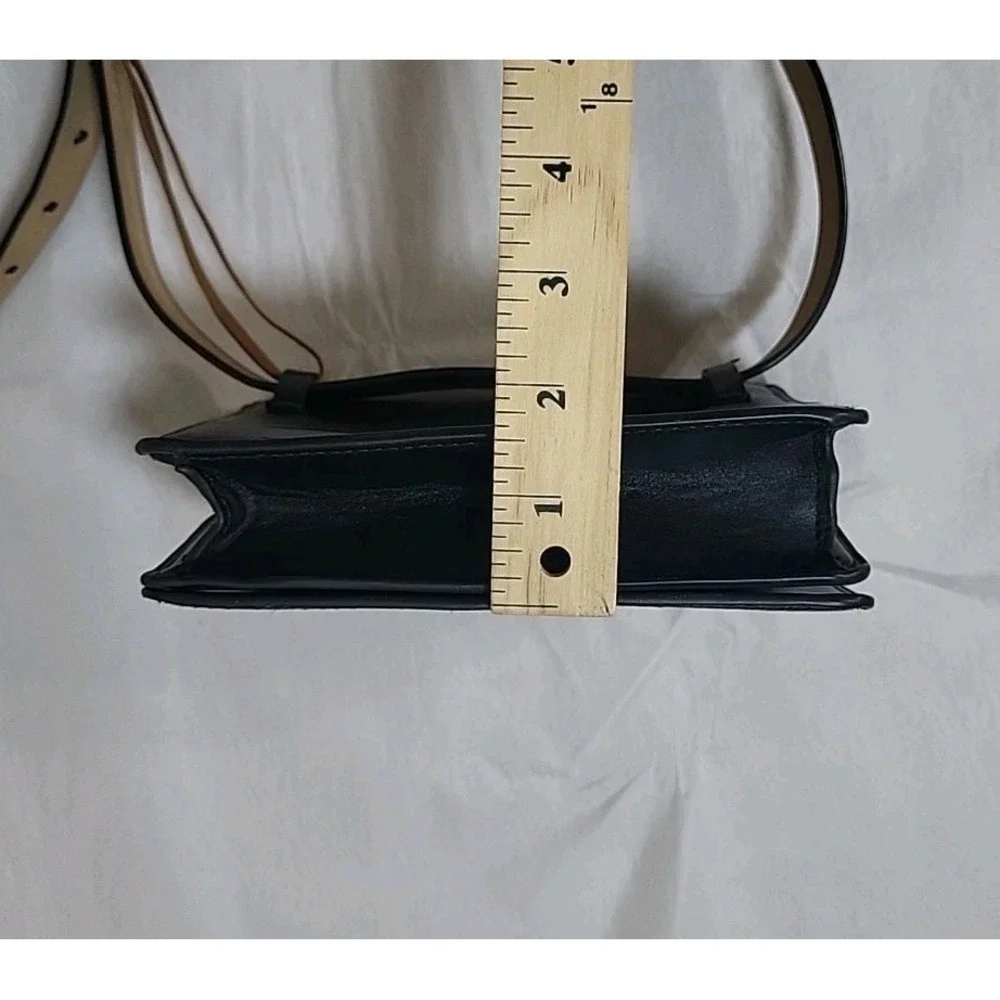 Calvin Klein Wide Flap Embossed Monogram Belt Bag‎ Black - Interior Defect
